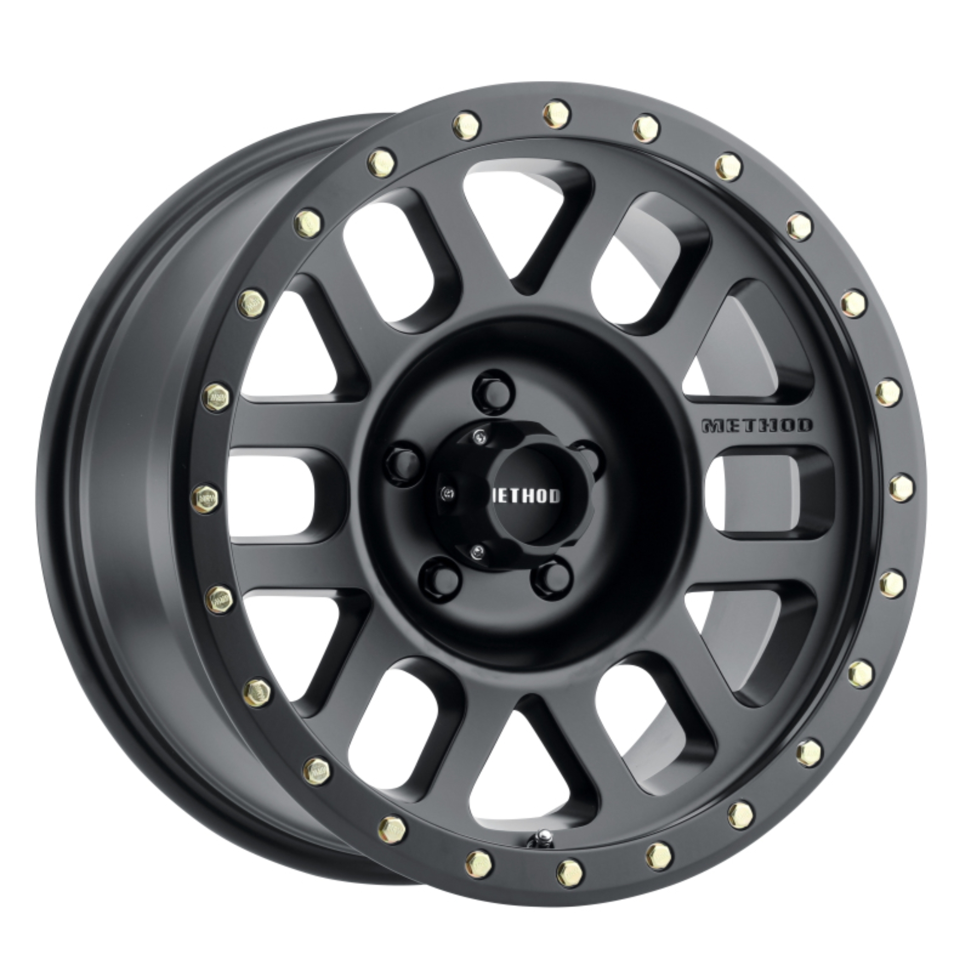 Picture of Method MR309 Grid 17x8.5 0mm Offset 5x5 94mm CB Matte Black Wheel
