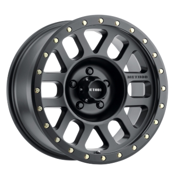 Picture of Method MR309 Grid 17x8.5 0mm Offset 5x5 94mm CB Matte Black Wheel