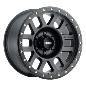 Picture of Method MR309 Grid 18x9 +18mm Offset 6x135 94mm CB Matte Black Wheel