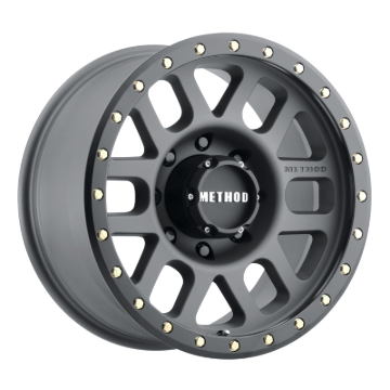 Picture of MRW MR309 Wheels - Method MR309 Grid 18x9 +18mm Offset 8x6.5 130.81mm CB Titanium/Black Street Loc Wheel mrwMR30989080818