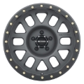 Picture of Method MR309 Grid 17x8.5 0mm Offset 5x5 94mm CB Titanium/Black Street Loc Wheel
