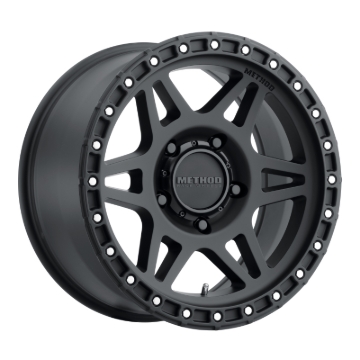 Picture of Method MR312 17x8.5 0mm Offset 5x150 110.5mm CB Matte Black Wheel