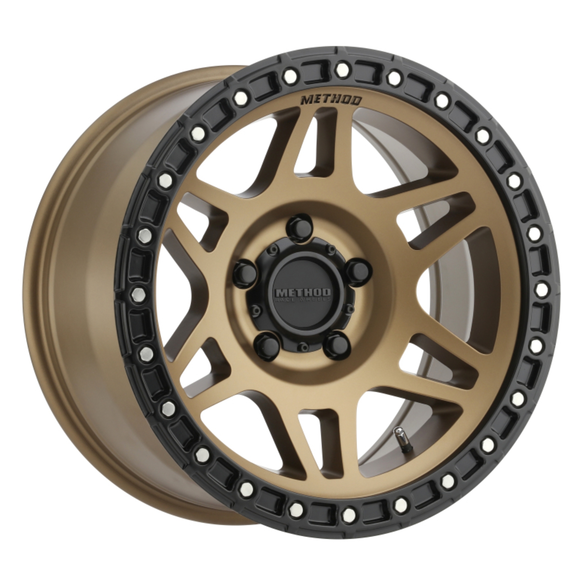 Picture of Method MR312 17x9 -12mm Offset 5x5 71.5mm CB Method Bronze/Black Street Loc Wheel