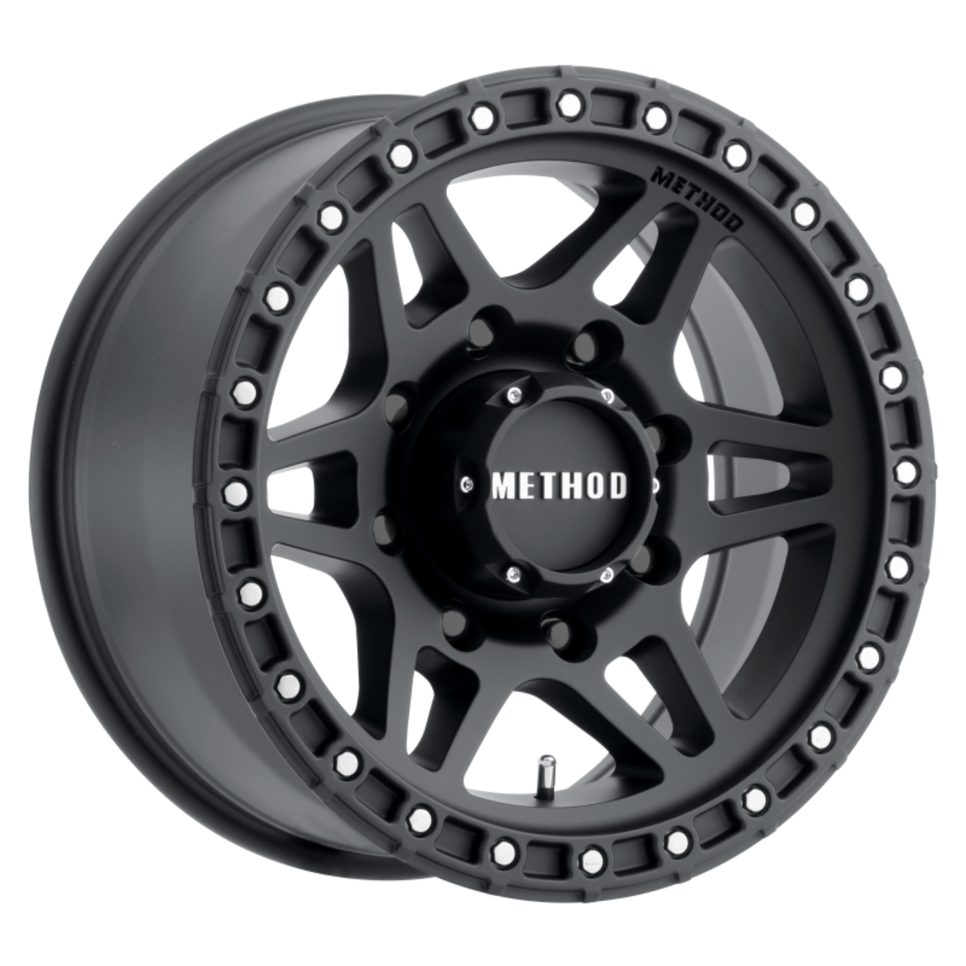 Picture of Method MR312 18x9 +18mm Offset 8x6.5 130.81mm CB Matte Black Wheel