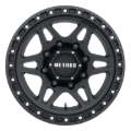 Picture of Method MR312 17x8.5 0mm Offset 8x6.5 130.81mm CB Matte Black Wheel