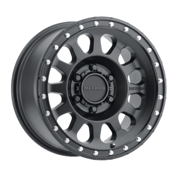Picture of Method MR315 17x8.5 0mm Offset 6x5.5 106.25mm CB Matte Black Wheel