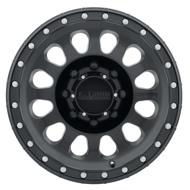 Picture of Method MR315 17x8.5 +25mm Offset 8x180 130.81mm CB Matte Black Wheel