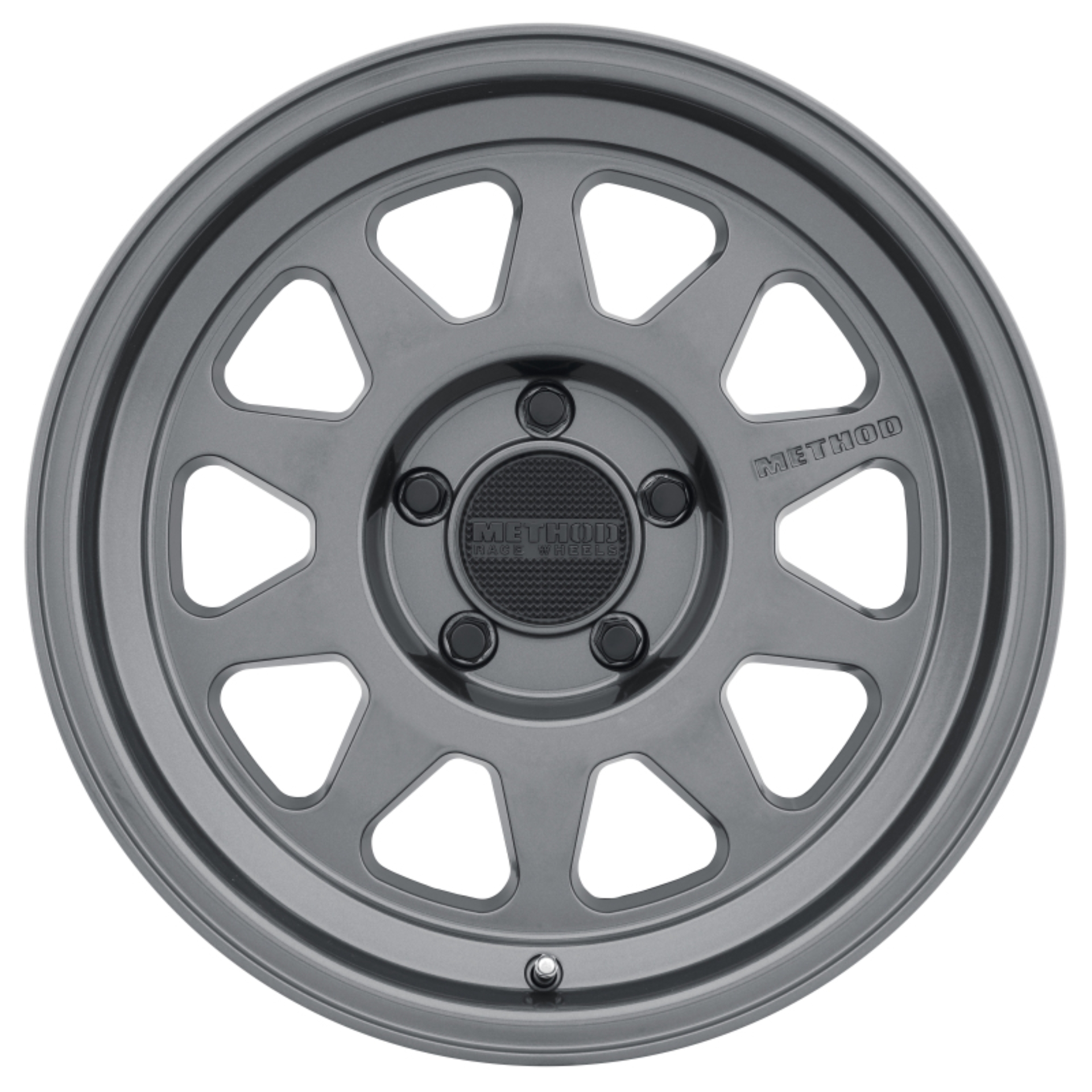 Picture of Method MR316 17x8.5 0mm Offset 5x5 71.5mm CB Gloss Titanium Wheel