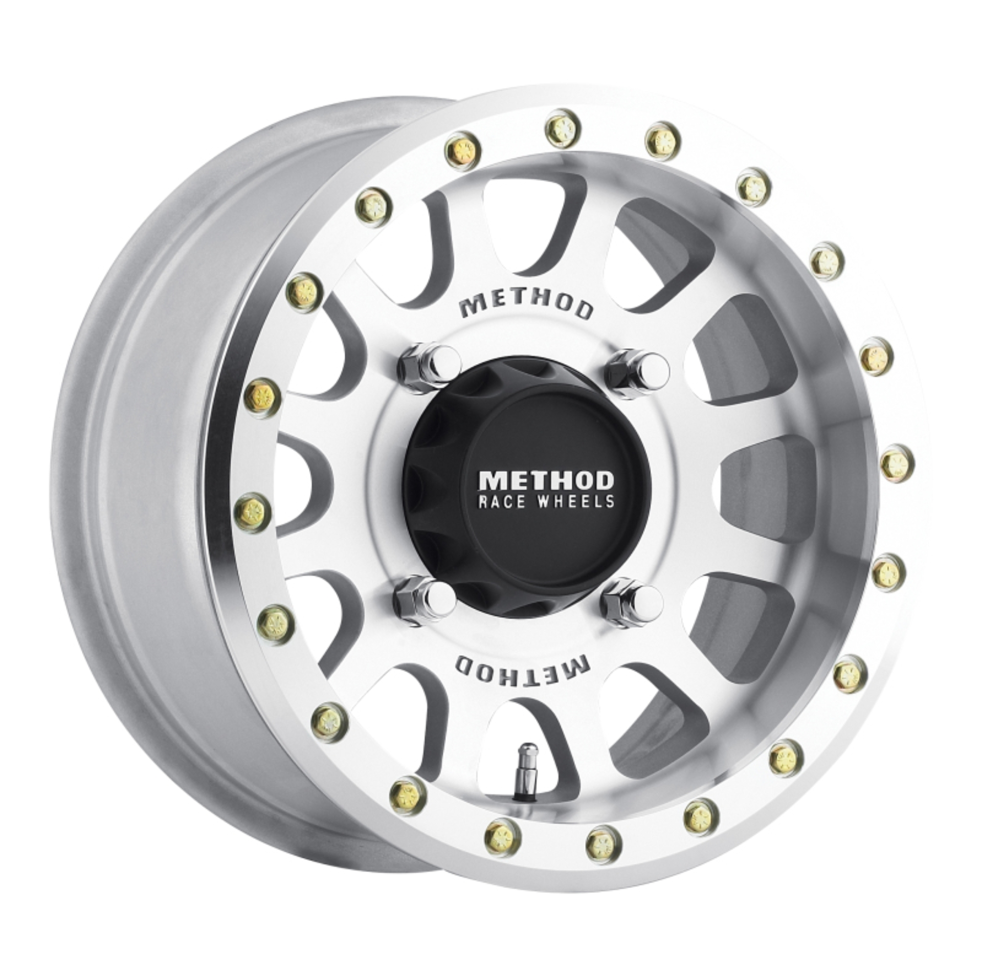Picture of Method MR401 UTV Beadlock 14x7 / 5+2/38mm Offset / 4x136 / 106mm CB Machined - Raw Wheel