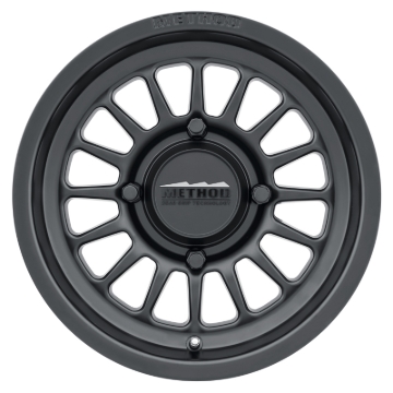 Picture of Method MR411 Bead Grip 15x7 / 4+3/13mm Offset / 4x156 / 132mm CB Matte Black Wheel