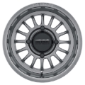 Picture of Method MR411 Bead Grip 14x7 / 4+3/13mm Offset / 4x156 / 132mm CB Gloss Titanium Wheel