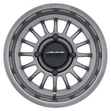 Picture of Method MR411 Bead Grip 14x7 / 4+3/13mm Offset / 4x156 / 132mm CB Gloss Titanium Wheel