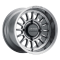 Picture of Method MR411 Bead Grip 15x10 / 6+4/25mm Offset / 4x136 / 106.25mm CB Gloss Titanium Wheel
