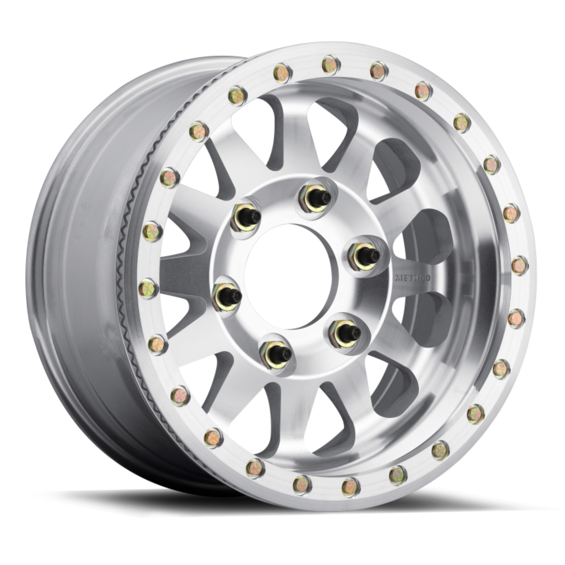 Picture of Method MR101 Beadlock 17x9 -12mm Offset 6x5.5 108mm CB Raw Machined w/BH-H24125 Wheel