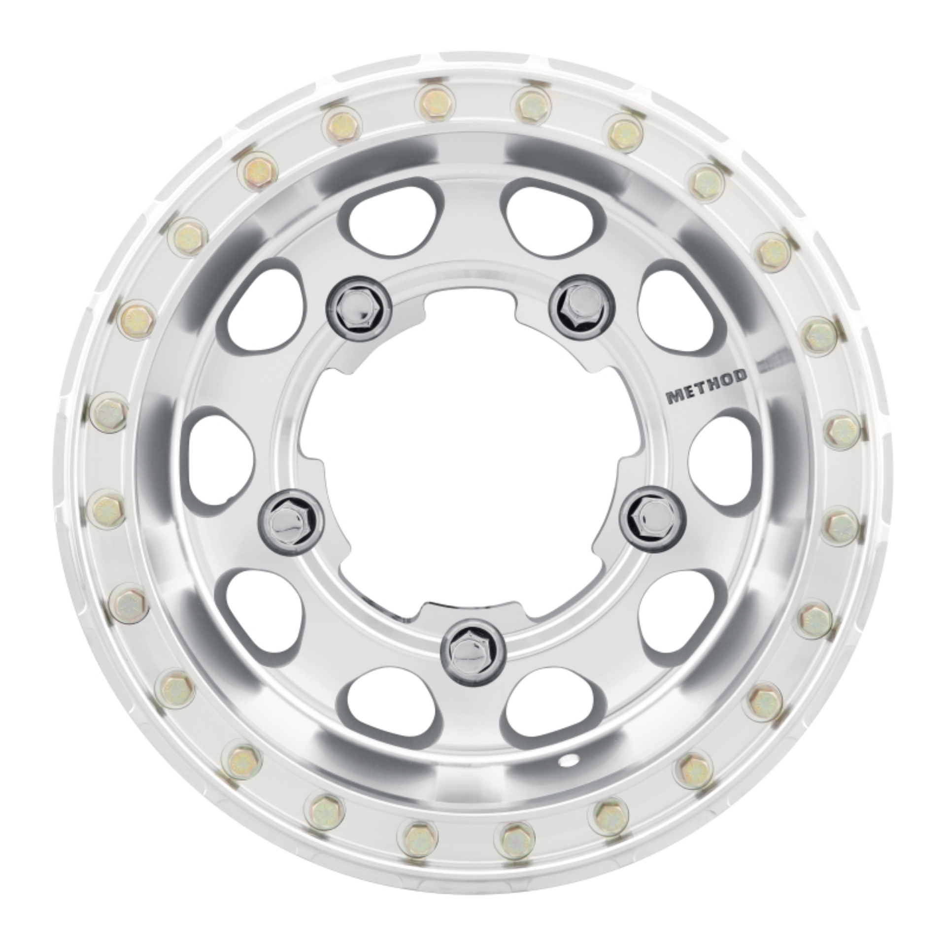 Picture of Method MR103 Buggy Beadlock 15x7 -45mm Offset 5x205 160mm CB Raw Machined w/BH-H24100 Wheel