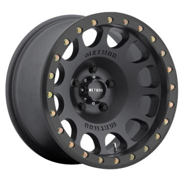 Picture of Method MR105 Beadlock 17x8.5 0mm Offset 5x5.5 108mm CB Matte Black w/BH-H24125 Wheel