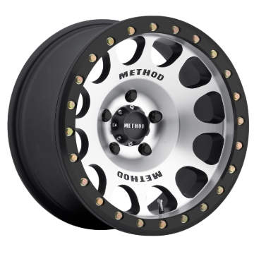 Picture of Method MR105 Beadlock 17x9 -38mm Offset 5x5 71.5mm CB Machined w/Matte Black Ring Wheel