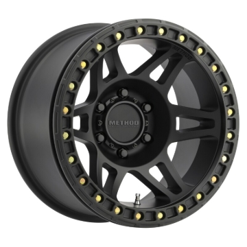 Picture of Method MR106 Beadlock 17x9 -44mm Offset 5x5 71.5mm CB Matte Black w/BH-H24125 Wheel