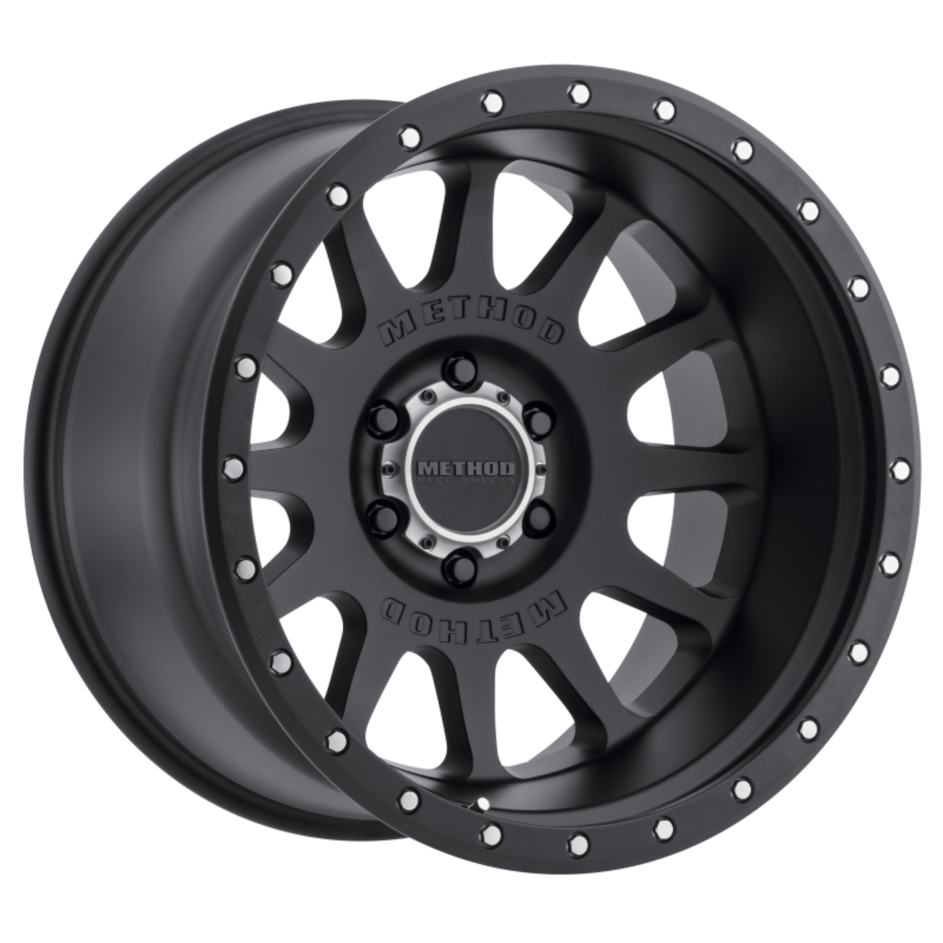 Picture of Method MR605 NV 20x9 -12mm Offset 6x5.5 106.25mm CB Matte Black Wheel