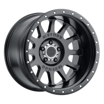 Picture of Method MR605 NV 20x10 -24mm Offset 5x5.5 108mm CB Matte Black Wheel