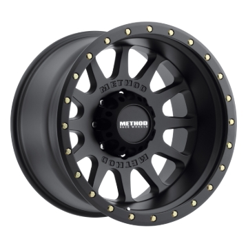 Picture of Method MR605 NV 20x9 -12mm Offset 8x180 124.1mm CB Matte Black Wheel