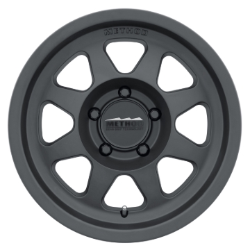 Picture of Method MR701 17x8.5 0mm Offset 5x5 71.5mm CB Matte Black Wheel