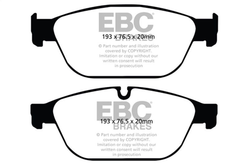 Picture of EBC Yellowstuff Brake Pad Sets - DP42087R