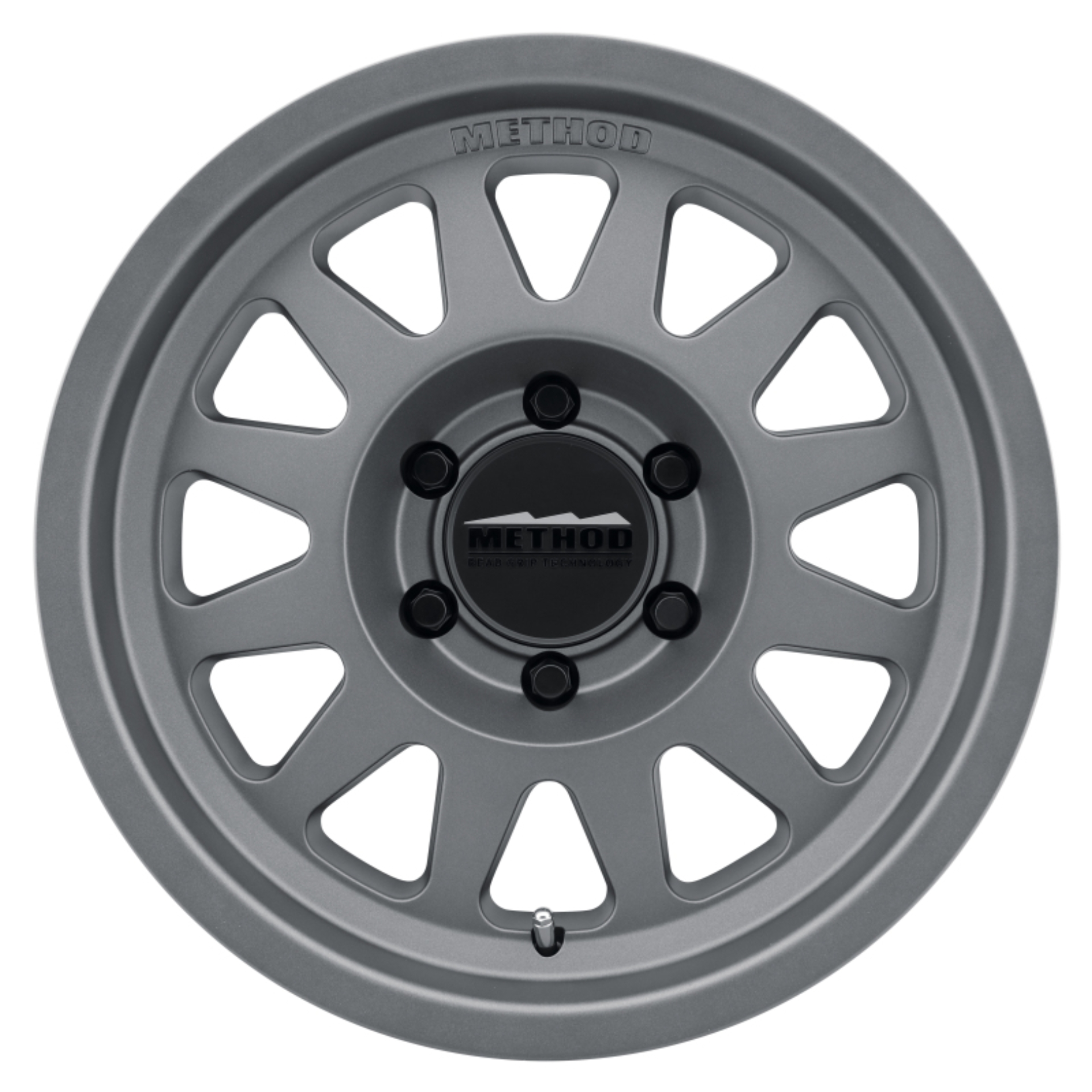 Picture of Method MR704 17x8.5 0mm Offset 5x5 71.5mm CB Matte Titanium Wheel