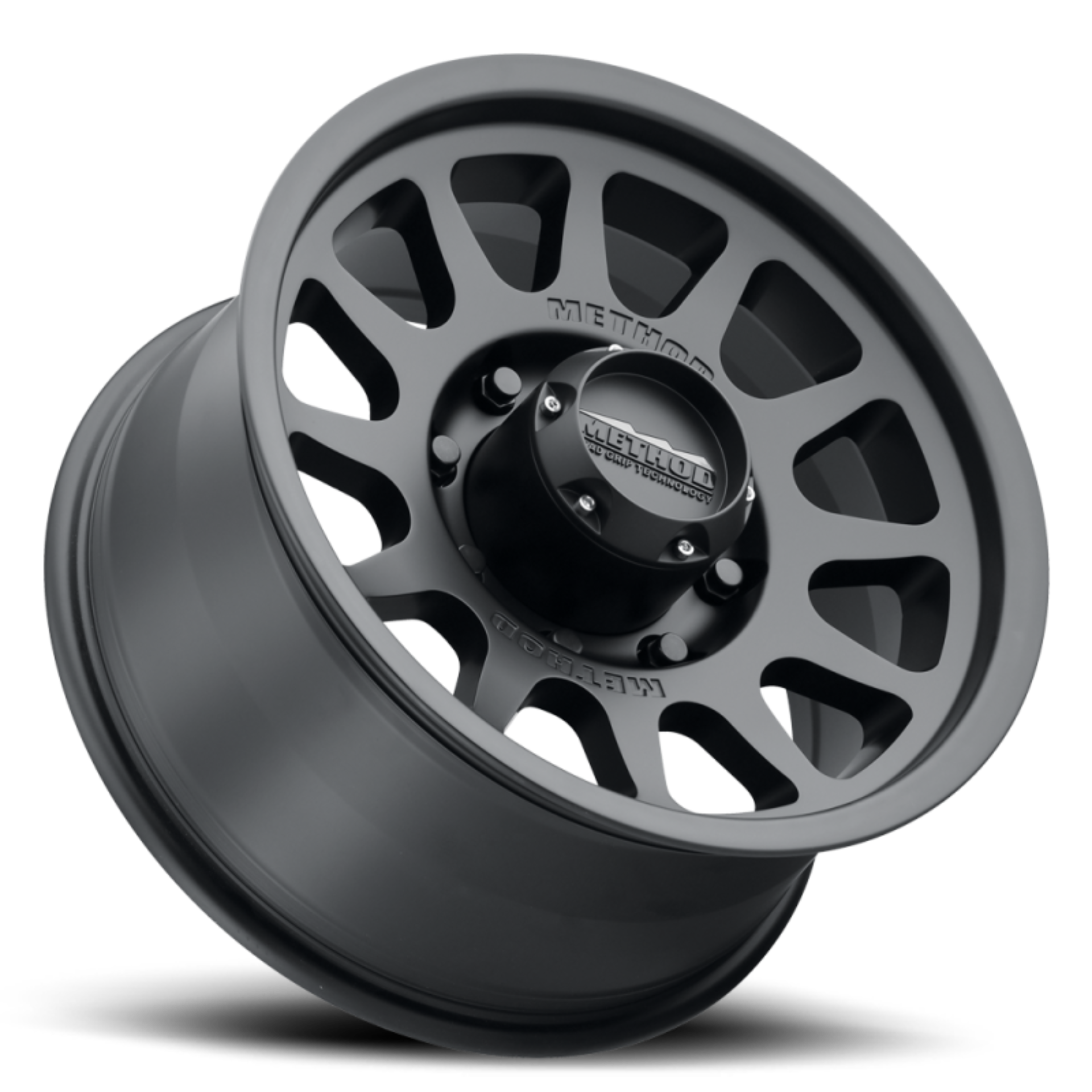 Picture of Method MR703 17x8.5 0mm Offset 8x6.5 130.81mm CB Matte Black Wheel