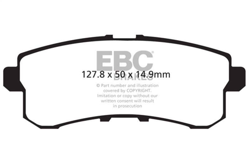 Picture of EBC Greenstuff Brake Pad Sets - DP61876