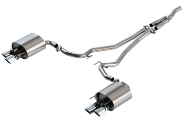 Picture of Borla 19-20 Ford Mustang Ecoboost 2.3L 2.25in S-type Exhaust w/ Valves