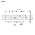 Picture of Koyo KOY Racing Radiators - KH080146