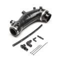 Picture of COBB Silicone Turbo Inlet V2 - Black - 2008-2021 Subaru STI