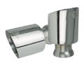Picture of aFe MACH Force-XP 4-1/2in Polished OE Replacement Exhaust Tips - 15-19 Dodge Charger/Hellcat
