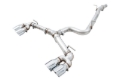 Picture of AWE Tuning MK7.5 Golf R Track Edition Exhaust w/Chrome Silver Tips 102mm