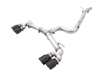 Picture of AWE Tuning MK7.5 Golf R Track Edition Exhaust w/Diamond Black Tips 102mm