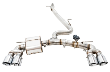 Picture of AWE Tuning Volkswagen Golf R MK7.5 SwitchPath Exhaust w/Chrome Silver Tips 102mm