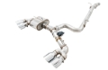 Picture of AWE Tuning Mk7 Golf R SwitchPath Exhaust w/Chrome Silver Tips 102mm