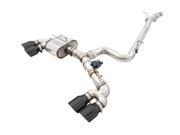 Picture of AWE Tuning MK7.5 Golf R SwitchPath Exhaust w/Diamond Black Tips 102mm