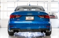 Picture of AWE Tuning Audi 8V S3 Track Edition Exhaust w/Chrome Silver Tips 102mm