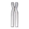 Picture of Stainless Works, 3" X-pipe with 4-1/8" center with 3" ID inlets.