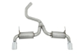 Picture of Gibson 14-20 Jeep Cherokee 3.2L 2.5in/2.25in Cat-Back Dual Split Exhaust - Stainless