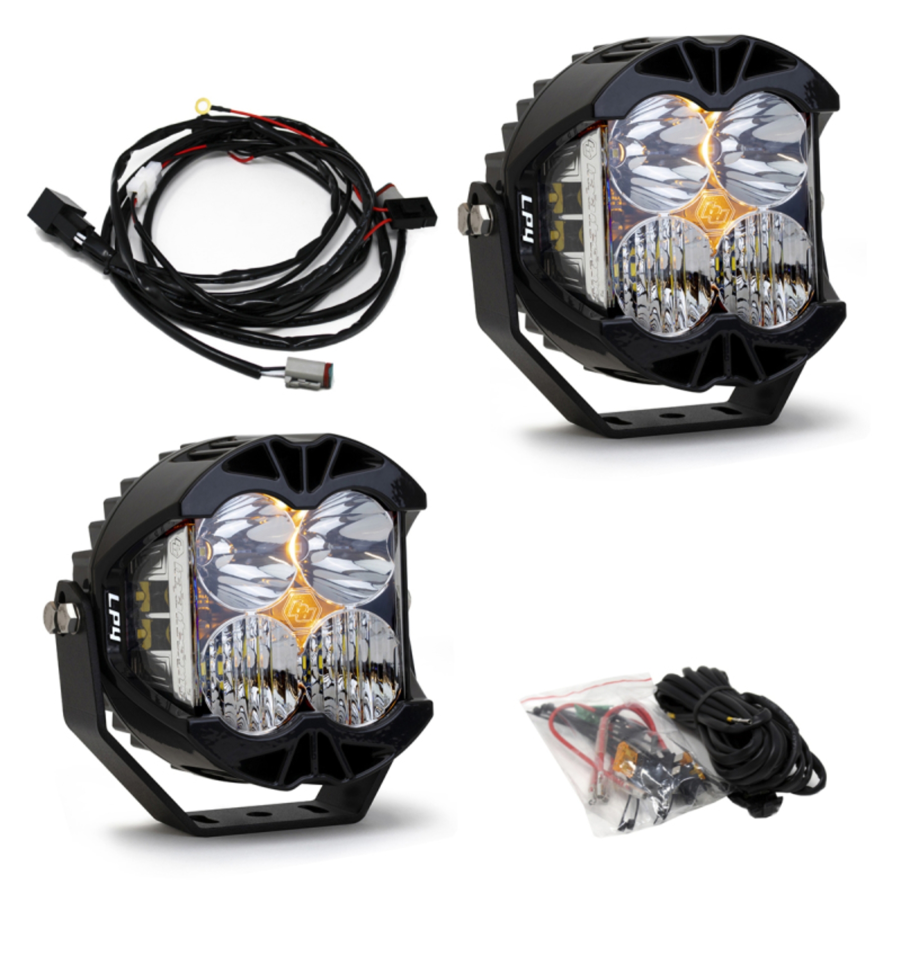 Picture of Baja Designs LP4 Pro Driving/Combo LED - Clear (Pair)