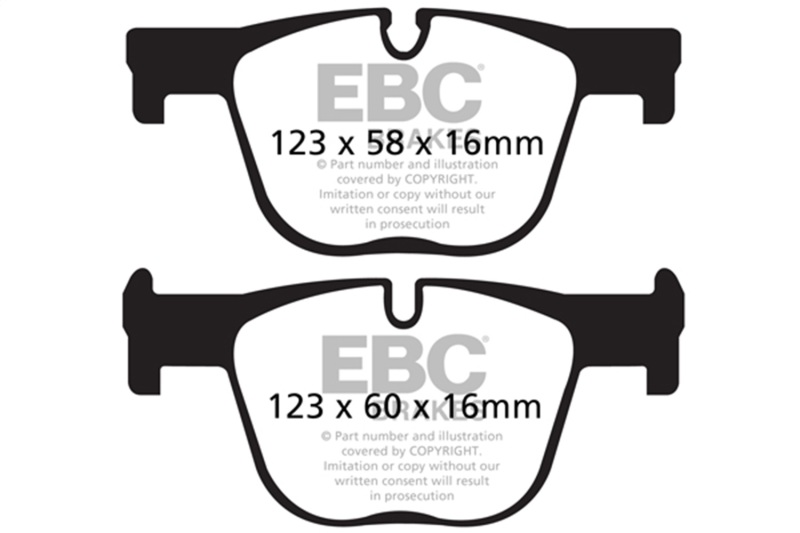 Picture of EBC Redstuff Brake Pad Sets - DP32131C