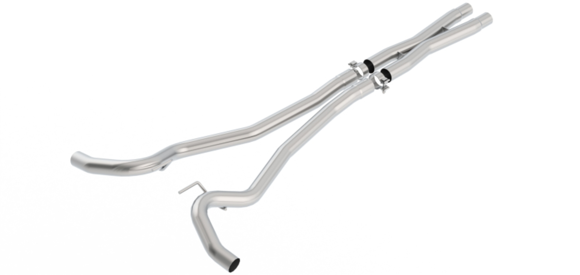 Picture of Borla 15-19 Ford Mustang GT Convertible 5.0L AT/MT RWD 2DR 2.5IN X-Pipe & Mid-Pipes