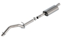 Picture of Borla 18-20 Jeep Wrangler JLU 2.0L I4 Climber Turn Down Exit Cat-Back Exhaust