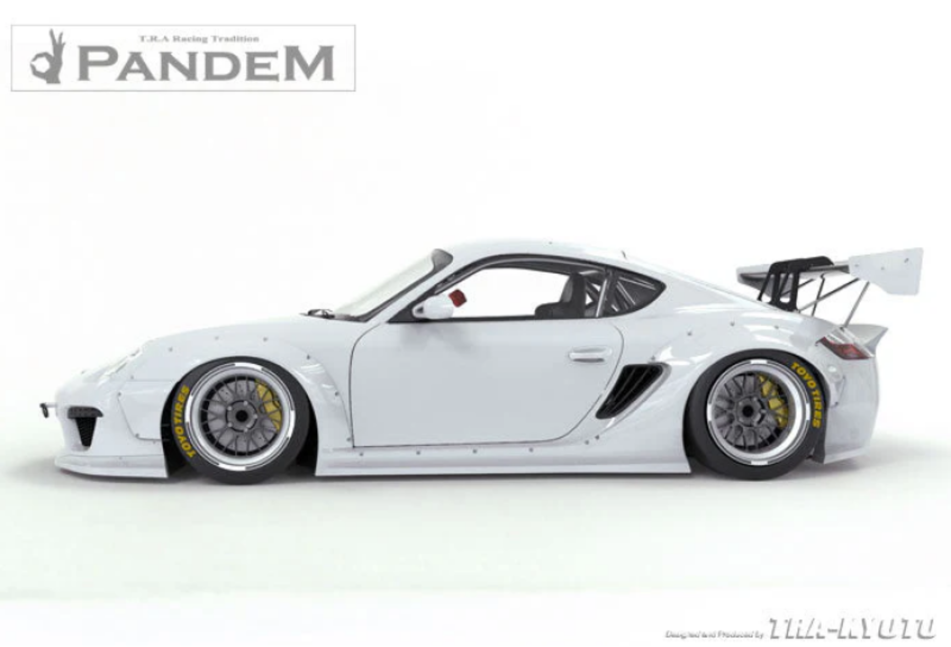 Picture of GReddy Pandem RB 09-12 Porsche Cayman V2 Side Skirts (Special Order)