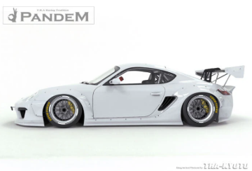 Picture of GReddy Pandem RB 09-12 Porsche Cayman V2 Side Skirts (Special Order)