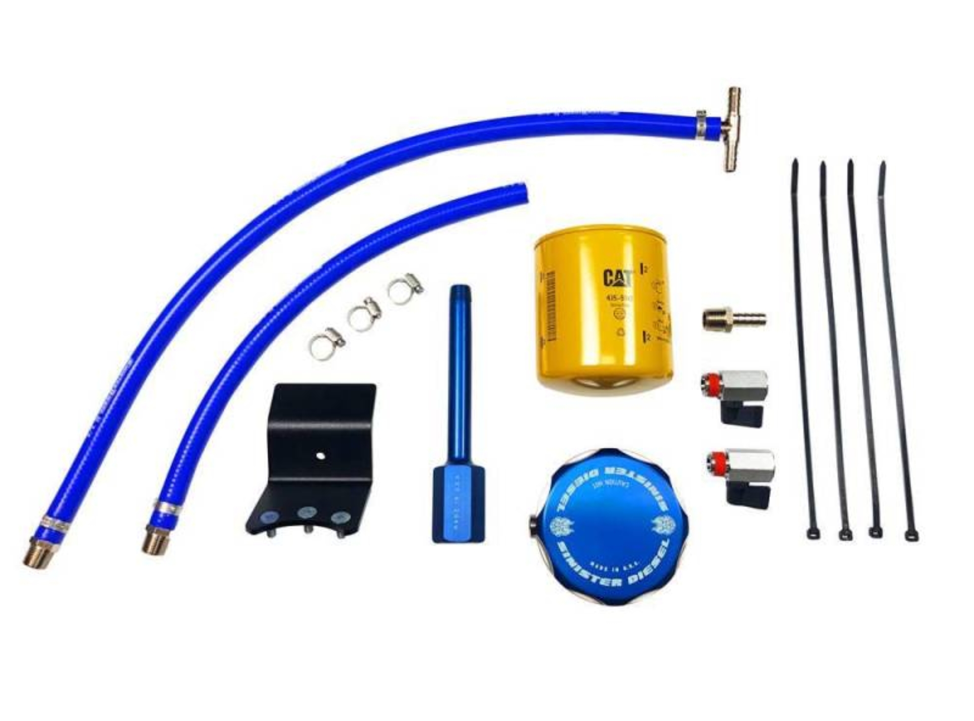 Picture of Sinister Diesel 11-16 Ford Powerstroke 6.7L (Engine Mount) Coolant Filtration System