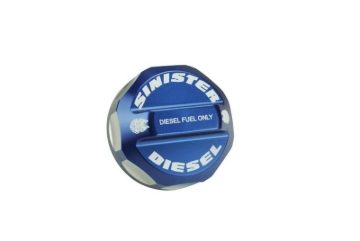 Picture of Sinister Diesel 08-16 Ford Powerstroke 6.4/6.7L Fuel Cap